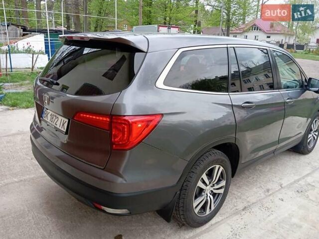 Сірий Хонда Пілот, об'ємом двигуна 3.47 л та пробігом 104 тис. км за 18400 $, фото 7 на Automoto.ua