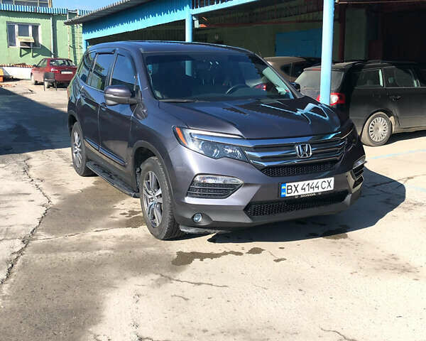 Сірий Хонда Пілот, об'ємом двигуна 3.47 л та пробігом 155 тис. км за 22000 $, фото 1 на Automoto.ua