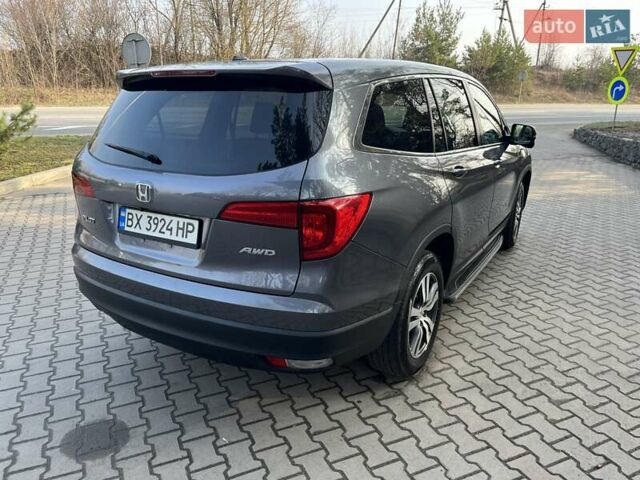 Серый Хонда Пилот, объемом двигателя 3.47 л и пробегом 184 тыс. км за 18500 $, фото 9 на Automoto.ua
