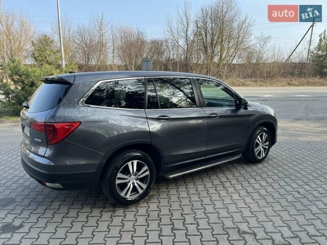 Серый Хонда Пилот, объемом двигателя 3.47 л и пробегом 184 тыс. км за 18500 $, фото 11 на Automoto.ua