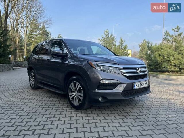 Серый Хонда Пилот, объемом двигателя 3.47 л и пробегом 184 тыс. км за 19500 $, фото 13 на Automoto.ua