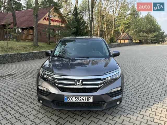 Серый Хонда Пилот, объемом двигателя 3.47 л и пробегом 184 тыс. км за 18500 $, фото 16 на Automoto.ua