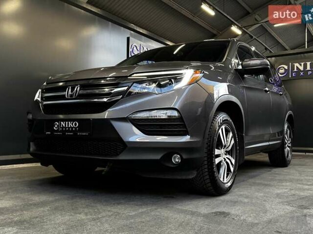 Сірий Хонда Пілот, об'ємом двигуна 3.5 л та пробігом 69 тис. км за 24500 $, фото 3 на Automoto.ua