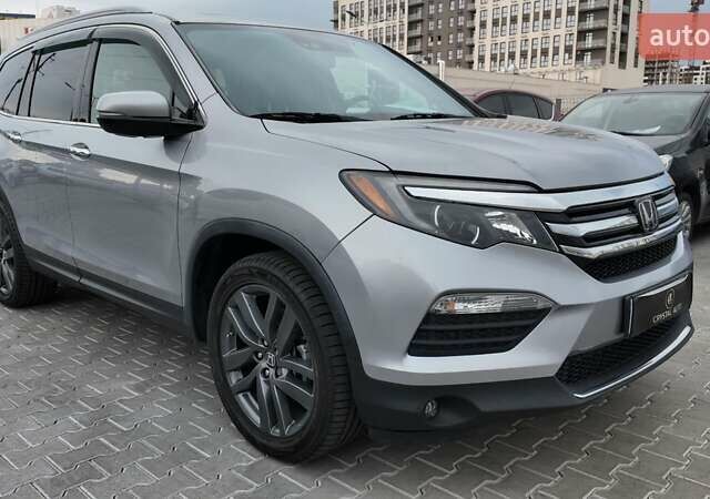 Серый Хонда Пилот, объемом двигателя 3.5 л и пробегом 88 тыс. км за 19900 $, фото 14 на Automoto.ua