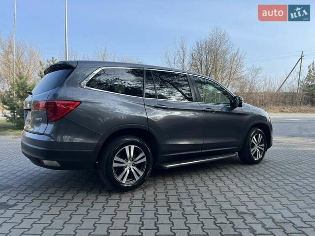 Серый Хонда Пилот, объемом двигателя 3.47 л и пробегом 184 тыс. км за 18500 $, фото 10 на Automoto.ua