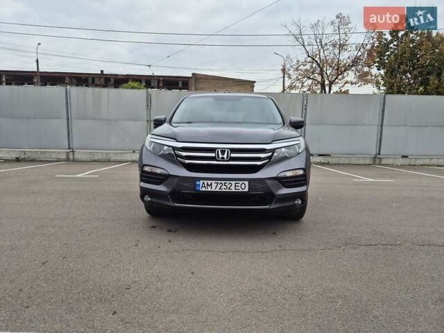 Хонда Пилот 2018 в Киеве на Automoto.ua Серый Хонда Пилот, объемом двигателя 3.47 л и пробегом 86 тыс. км за 21500 $, фото 10 на Automoto.ua