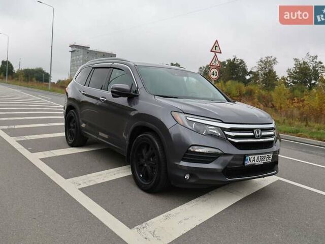 Серый Хонда Пилот, объемом двигателя 3.47 л и пробегом 81 тыс. км за 25000 $, фото 2 на Automoto.ua