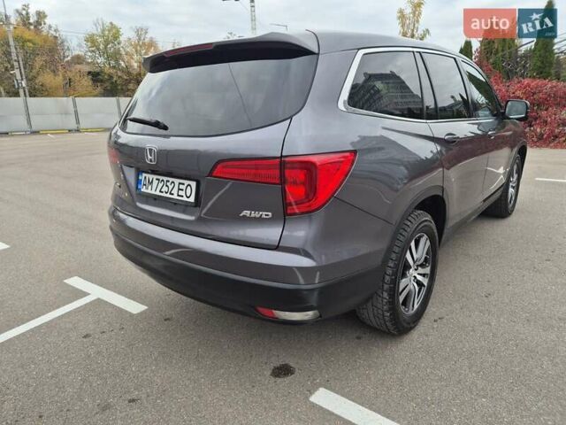 Хонда Пилот 2018 в Киеве на Automoto.ua Серый Хонда Пилот, объемом двигателя 3.47 л и пробегом 86 тыс. км за 21500 $, фото 6 на Automoto.ua