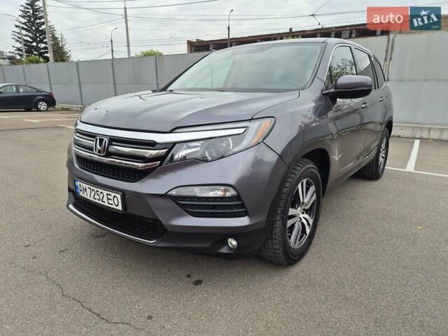Хонда Пилот 2018 в Киеве на Automoto.ua Серый Хонда Пилот, объемом двигателя 3.47 л и пробегом 86 тыс. км за 21500 $, фото 4 на Automoto.ua