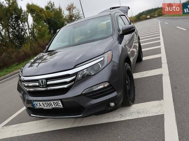 Серый Хонда Пилот, объемом двигателя 3.47 л и пробегом 81 тыс. км за 25000 $, фото 3 на Automoto.ua