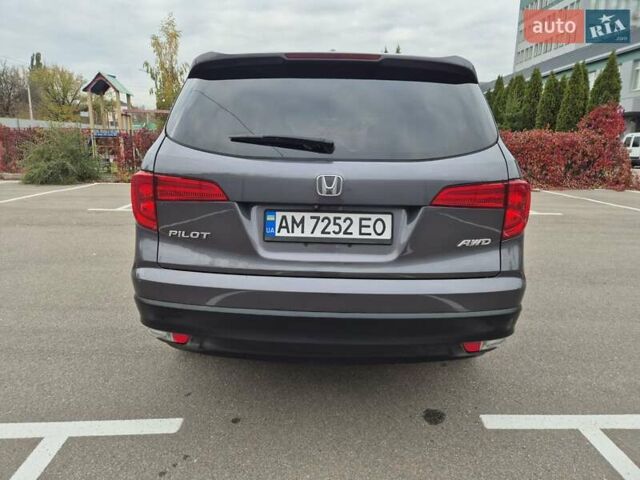 Хонда Пилот 2018 в Киеве на Automoto.ua Серый Хонда Пилот, объемом двигателя 3.47 л и пробегом 86 тыс. км за 21500 $, фото 3 на Automoto.ua
