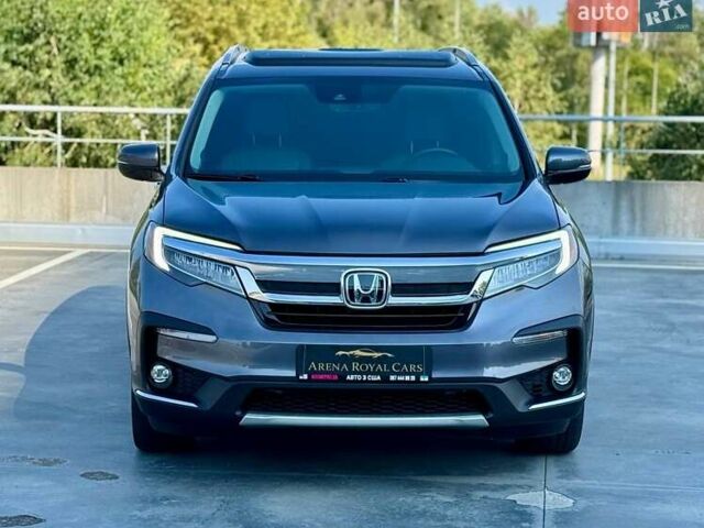 Серый Хонда Пилот, объемом двигателя 3.47 л и пробегом 154 тыс. км за 27700 $, фото 12 на Automoto.ua