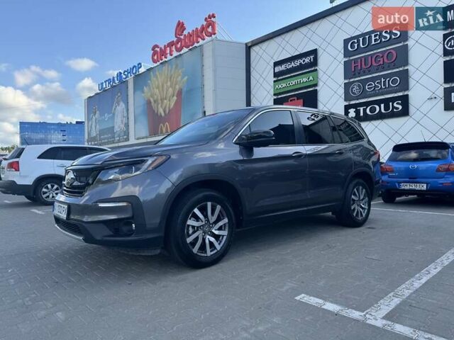 Серый Хонда Пилот, объемом двигателя 3.47 л и пробегом 29 тыс. км за 22499 $, фото 7 на Automoto.ua