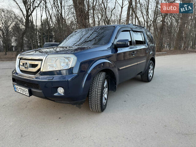 Синий Хонда Пилот, объемом двигателя 3.47 л и пробегом 190 тыс. км за 11000 $, фото 1 на Automoto.ua