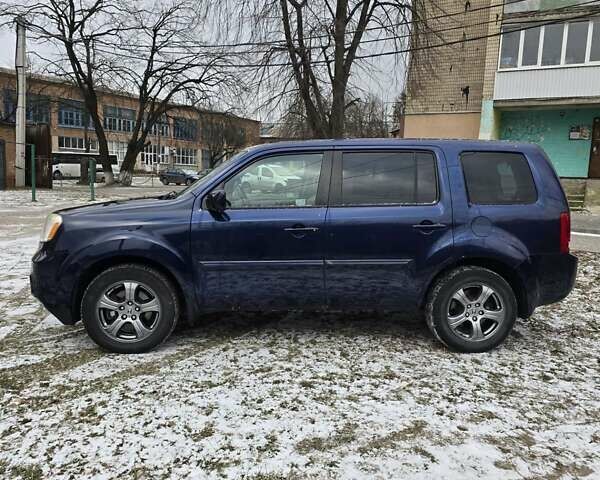 Синий Хонда Пилот, объемом двигателя 3.47 л и пробегом 144 тыс. км за 14300 $, фото 4 на Automoto.ua
