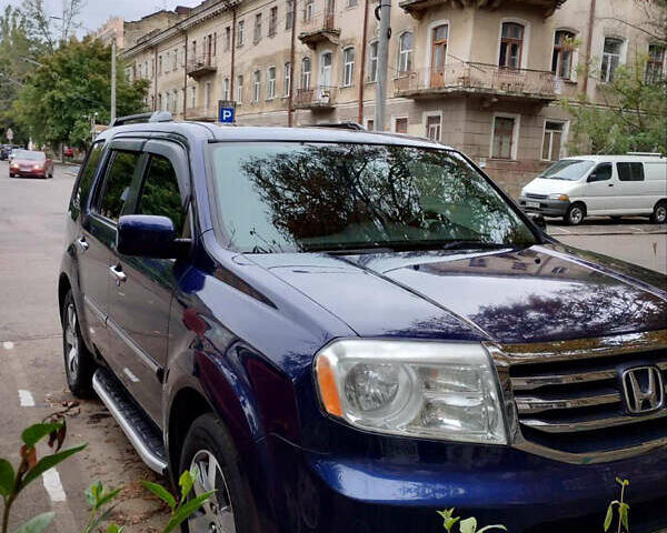 Синий Хонда Пилот, объемом двигателя 3.47 л и пробегом 104 тыс. км за 16999 $, фото 2 на Automoto.ua