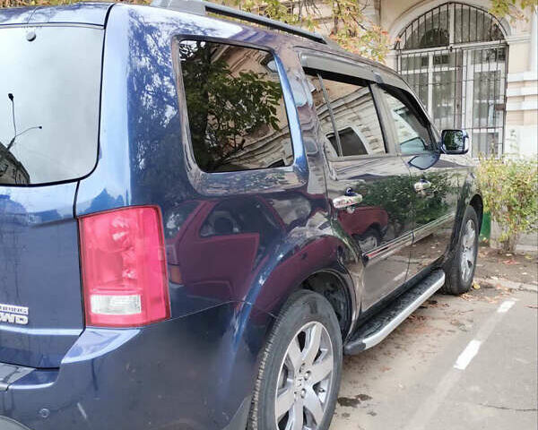 Синий Хонда Пилот, объемом двигателя 3.47 л и пробегом 104 тыс. км за 16999 $, фото 4 на Automoto.ua