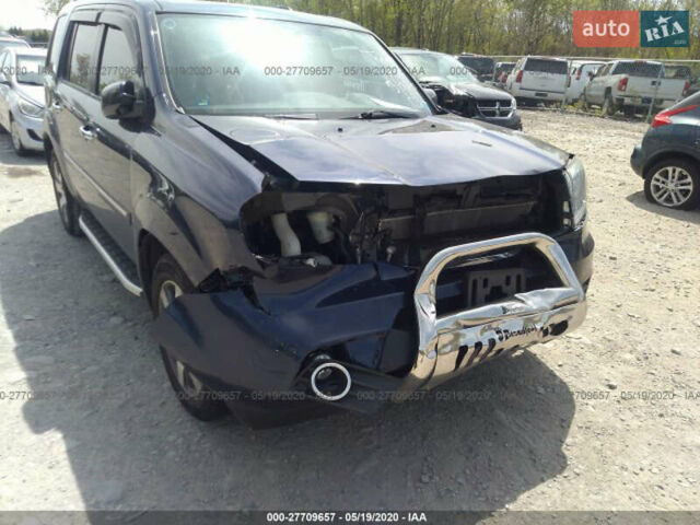 Синий Хонда Пилот, объемом двигателя 3.47 л и пробегом 104 тыс. км за 16999 $, фото 7 на Automoto.ua