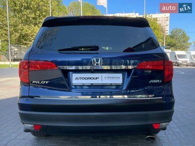 Синий Хонда Пилот, объемом двигателя 3.47 л и пробегом 162 тыс. км за 17500 $, фото 5 на Automoto.ua