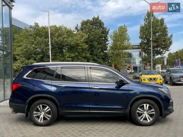 Синий Хонда Пилот, объемом двигателя 3.47 л и пробегом 162 тыс. км за 17500 $, фото 7 на Automoto.ua