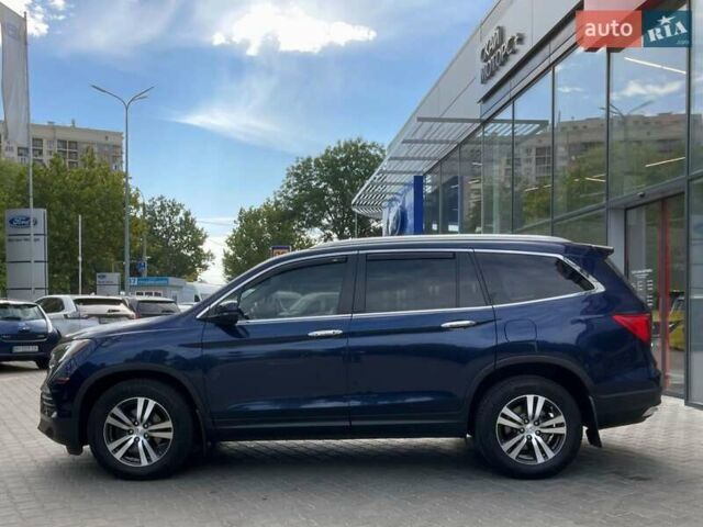 Синий Хонда Пилот, объемом двигателя 3.47 л и пробегом 162 тыс. км за 17500 $, фото 3 на Automoto.ua