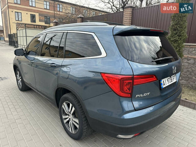 Синий Хонда Пилот, объемом двигателя 3.5 л и пробегом 222 тыс. км за 15800 $, фото 4 на Automoto.ua