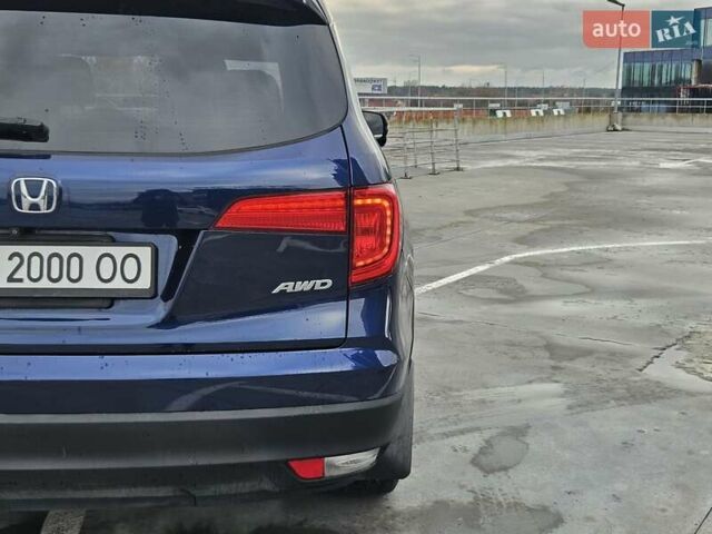 Синій Хонда Пілот, об'ємом двигуна 3.47 л та пробігом 127 тис. км за 22200 $, фото 11 на Automoto.ua