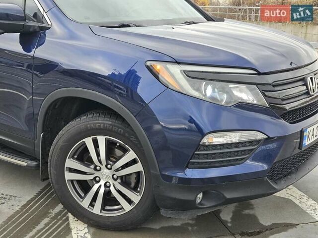 Синій Хонда Пілот, об'ємом двигуна 3.47 л та пробігом 127 тис. км за 22200 $, фото 1 на Automoto.ua