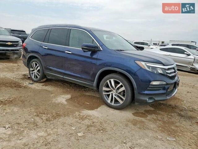 Синий Хонда Пилот, объемом двигателя 3.47 л и пробегом 144 тыс. км за 4200 $, фото 3 на Automoto.ua
