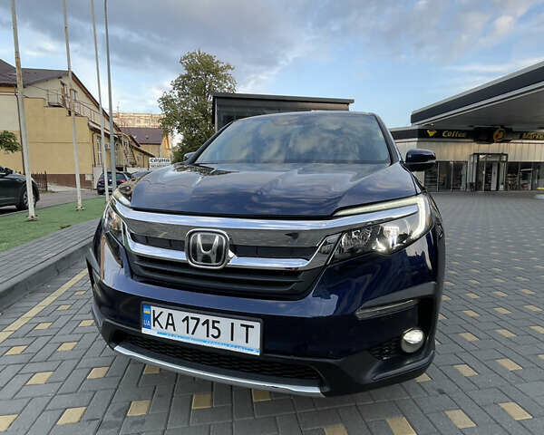 Синий Хонда Пилот, объемом двигателя 3.47 л и пробегом 133 тыс. км за 20450 $, фото 1 на Automoto.ua