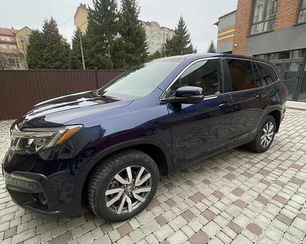 Синий Хонда Пилот, объемом двигателя 3.47 л и пробегом 134 тыс. км за 22500 $, фото 4 на Automoto.ua