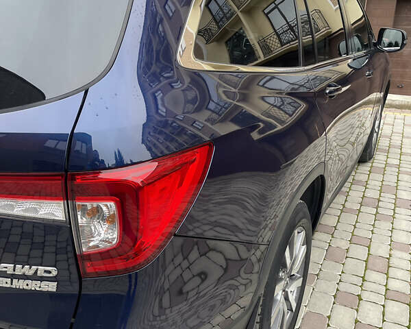 Синий Хонда Пилот, объемом двигателя 3.47 л и пробегом 134 тыс. км за 22500 $, фото 16 на Automoto.ua