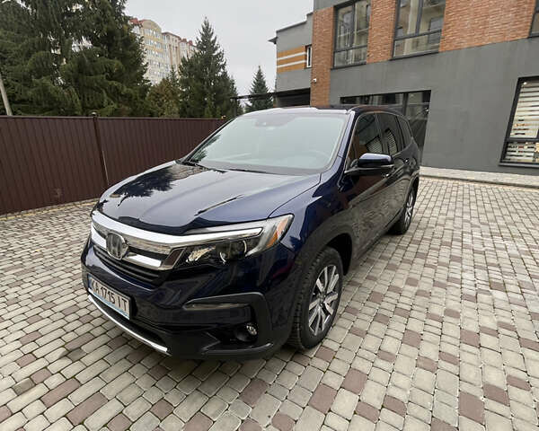 Синий Хонда Пилот, объемом двигателя 3.47 л и пробегом 134 тыс. км за 22500 $, фото 3 на Automoto.ua