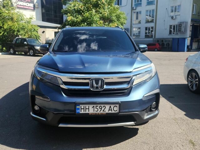 Синий Хонда Пилот, объемом двигателя 3.5 л и пробегом 155 тыс. км за 24999 $, фото 1 на Automoto.ua