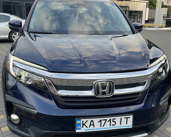Синий Хонда Пилот, объемом двигателя 3.47 л и пробегом 132 тыс. км за 20950 $, фото 2 на Automoto.ua