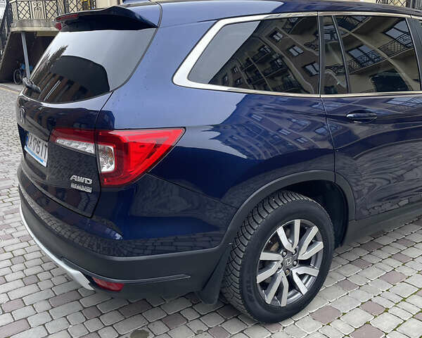 Синий Хонда Пилот, объемом двигателя 3.47 л и пробегом 134 тыс. км за 22500 $, фото 15 на Automoto.ua