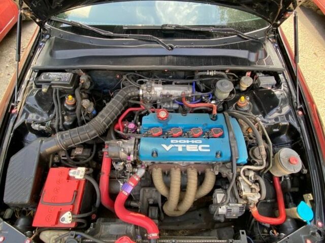 Черный Хонда Прелюд, объемом двигателя 2.3 л и пробегом 300 тыс. км за 5200 $, фото 6 на Automoto.ua