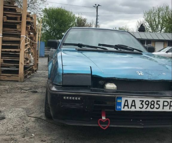 Синий Хонда Прелюд, объемом двигателя 1.8 л и пробегом 200 тыс. км за 650 $, фото 2 на Automoto.ua
