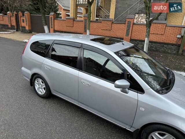 Сірий Хонда Стрім, об'ємом двигуна 2 л та пробігом 259 тис. км за 5500 $, фото 12 на Automoto.ua