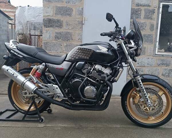Черный Хонда CB 400SF, объемом двигателя 0.38 л и пробегом 53 тыс. км за 4000 $, фото 53 на Automoto.ua