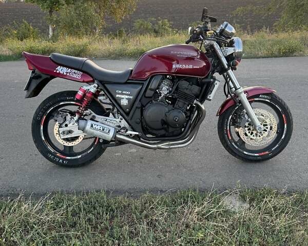 Червоний Хонда CB 400SF, об'ємом двигуна 0.4 л та пробігом 27 тис. км за 2400 $, фото 2 на Automoto.ua
