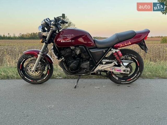 Червоний Хонда CB 400SF, об'ємом двигуна 0.4 л та пробігом 27 тис. км за 2400 $, фото 4 на Automoto.ua
