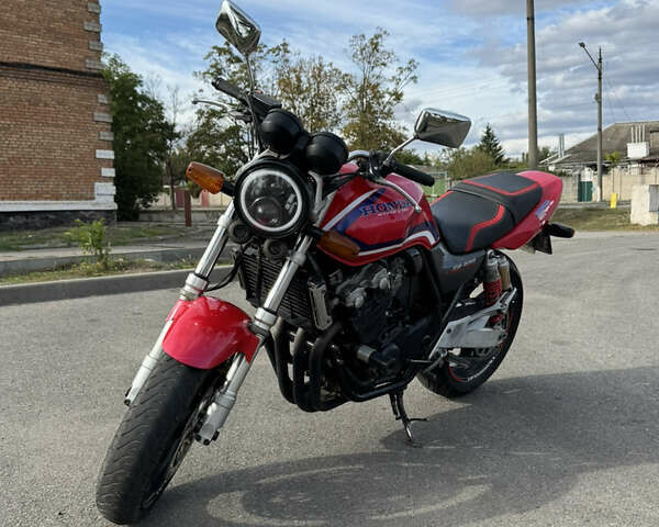 Красный Хонда CB 400SF, объемом двигателя 0.4 л и пробегом 55 тыс. км за 2900 $, фото 3 на Automoto.ua