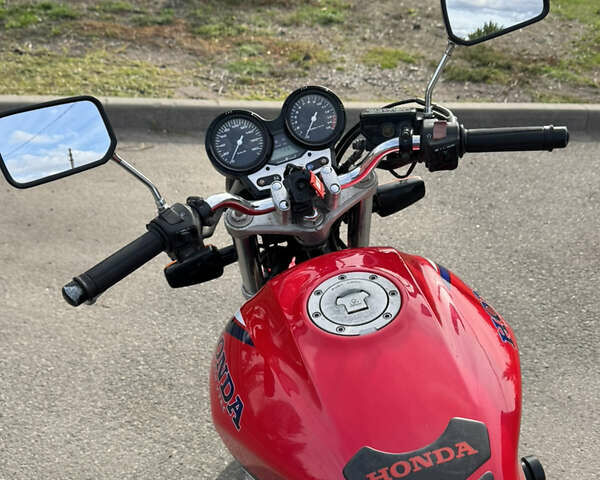 Красный Хонда CB 400SF, объемом двигателя 0.4 л и пробегом 55 тыс. км за 2900 $, фото 7 на Automoto.ua