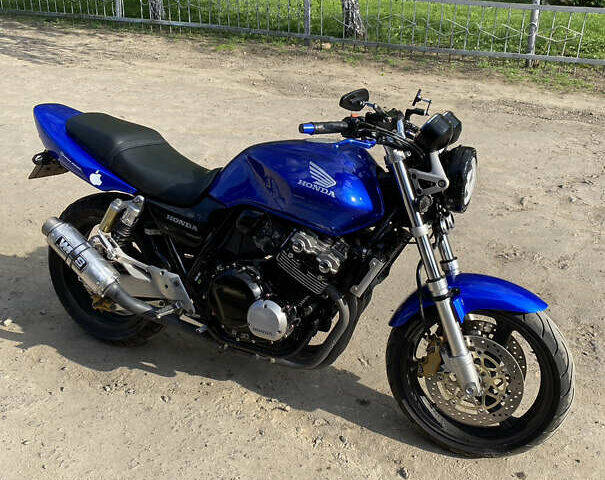 Синий Хонда CB 400SF, объемом двигателя 0.4 л и пробегом 38 тыс. км за 4350 $, фото 11 на Automoto.ua