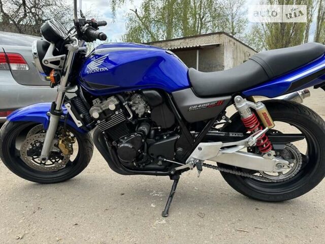 Синій Хонда CB 400SF, об'ємом двигуна 0.4 л та пробігом 20 тис. км за 3600 $, фото 10 на Automoto.ua