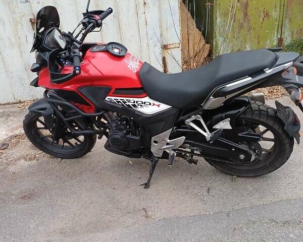 Красный Хонда CB 400X, объемом двигателя 0.4 л и пробегом 50 тыс. км за 4200 $, фото 2 на Automoto.ua