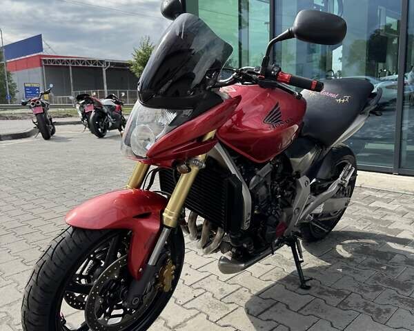 Красный Хонда CB 600F Hornet, объемом двигателя 0.6 л и пробегом 37 тыс. км за 5899 $, фото 3 на Automoto.ua