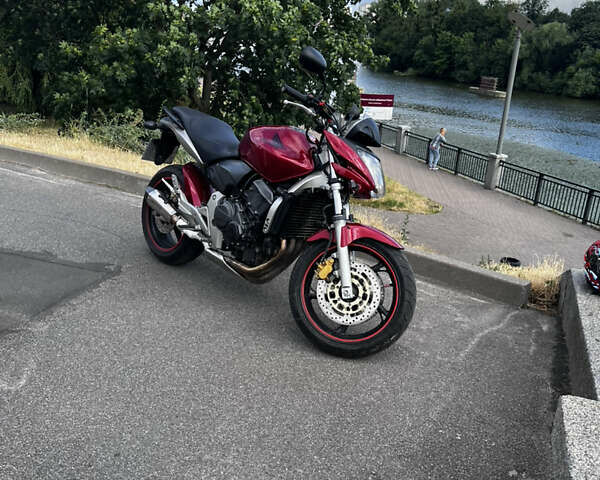Красный Хонда CB 600F Hornet, объемом двигателя 0.6 л и пробегом 38 тыс. км за 5200 $, фото 2 на Automoto.ua