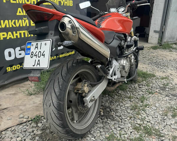 Желтый Хонда CB 600F Hornet, объемом двигателя 0.6 л и пробегом 50 тыс. км за 5500 $, фото 2 на Automoto.ua